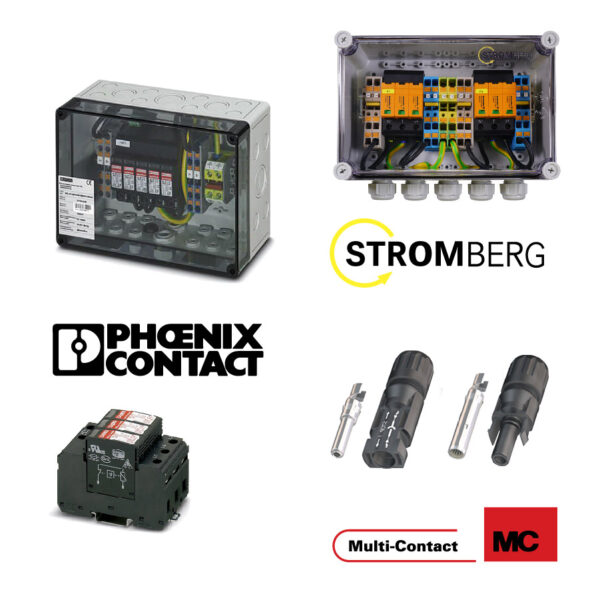 Ü-Schutz, GAK und DC-Stecker